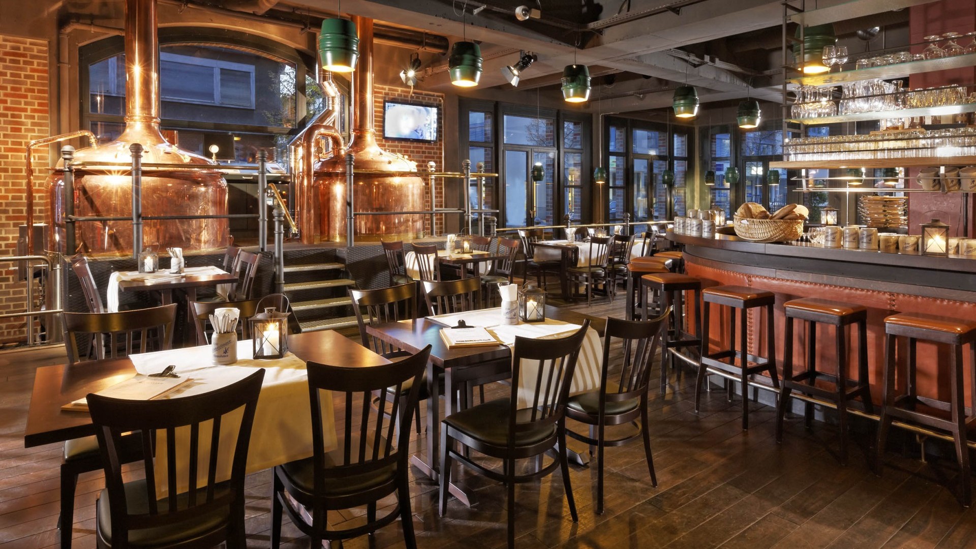 Microbrewery With Beer Garden